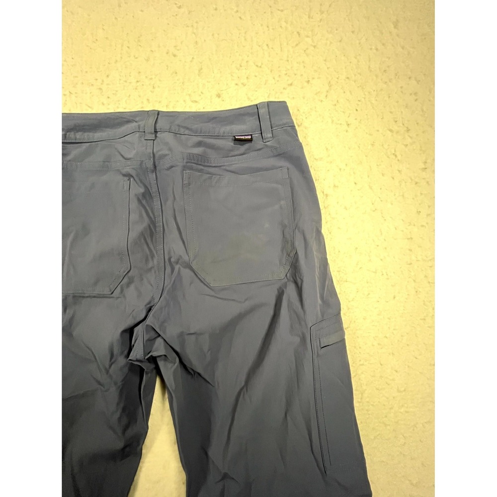 Patagonia Worn Wear Skyline Traveler Pants Womens 8 Blue Slim Fit Sun Protection - Picture 5 of 16